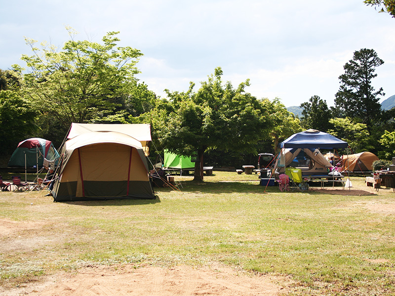 かぶと山公園キャンプ場キャンプサイト